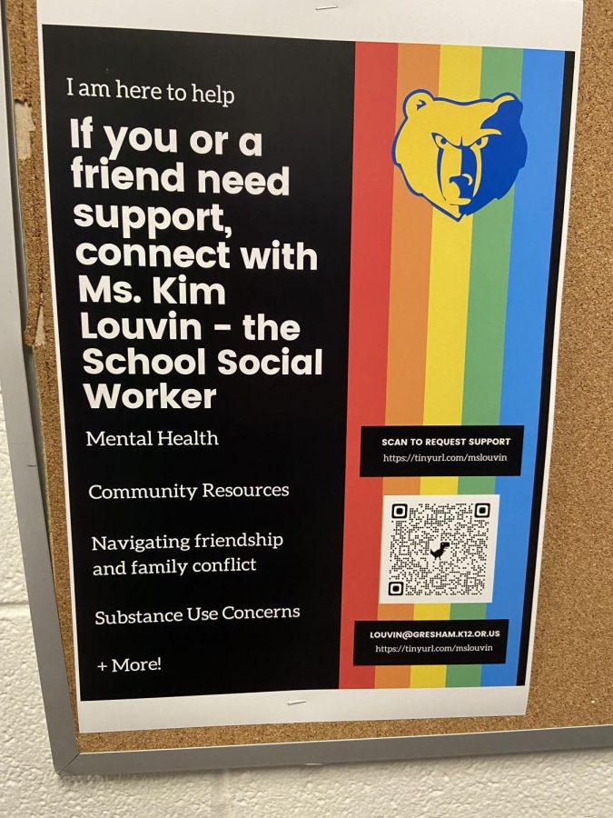 Check out the posters around the school!