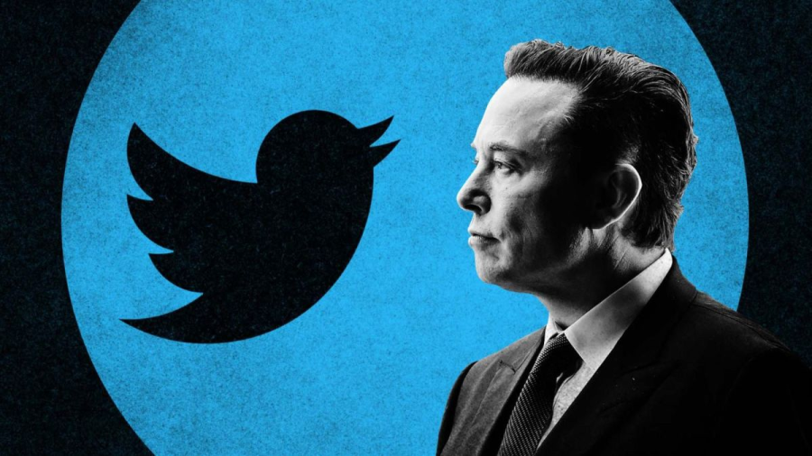 Musk+looks+forward+to+his+future+with+Twitter.