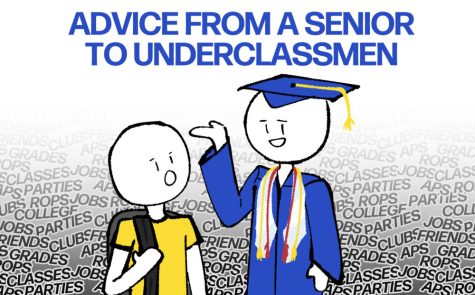 Seniors offer their wisdom to underclassmen