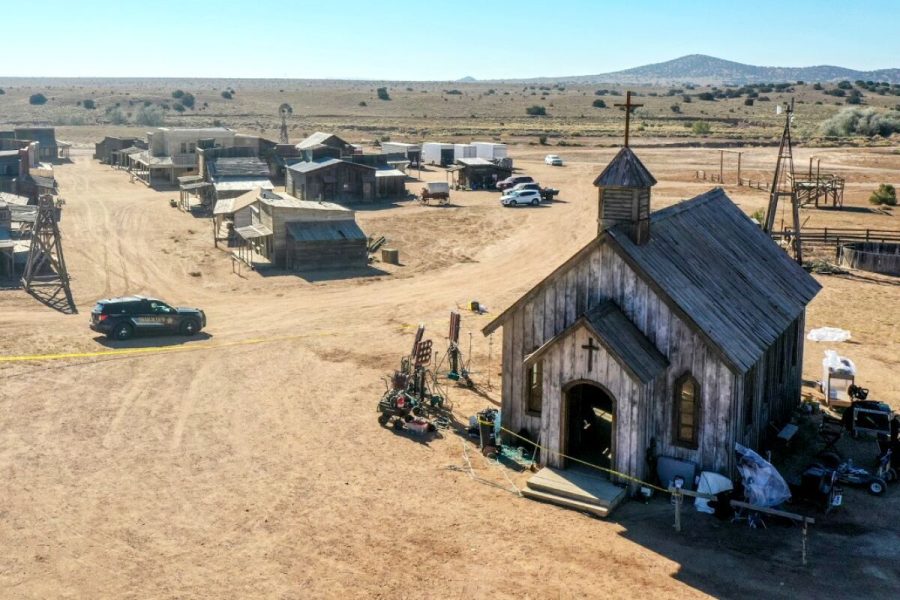 Bonanza Creek Ranch set of Rust located in Santa Fe, New Mexico.