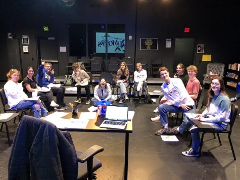 Sam Barlow Rumors cast during rehearsal!