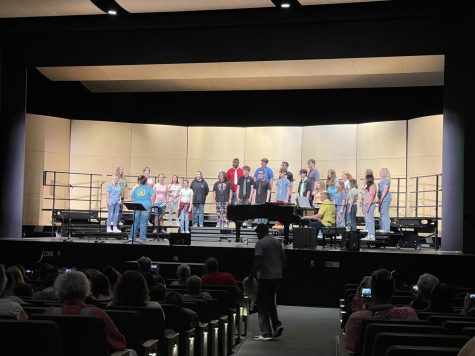 The Treble and Bruin choirs put on their best show at the Spring Sing on May 16th.