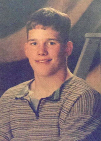 Chris Pratt when he was a highs school senior.