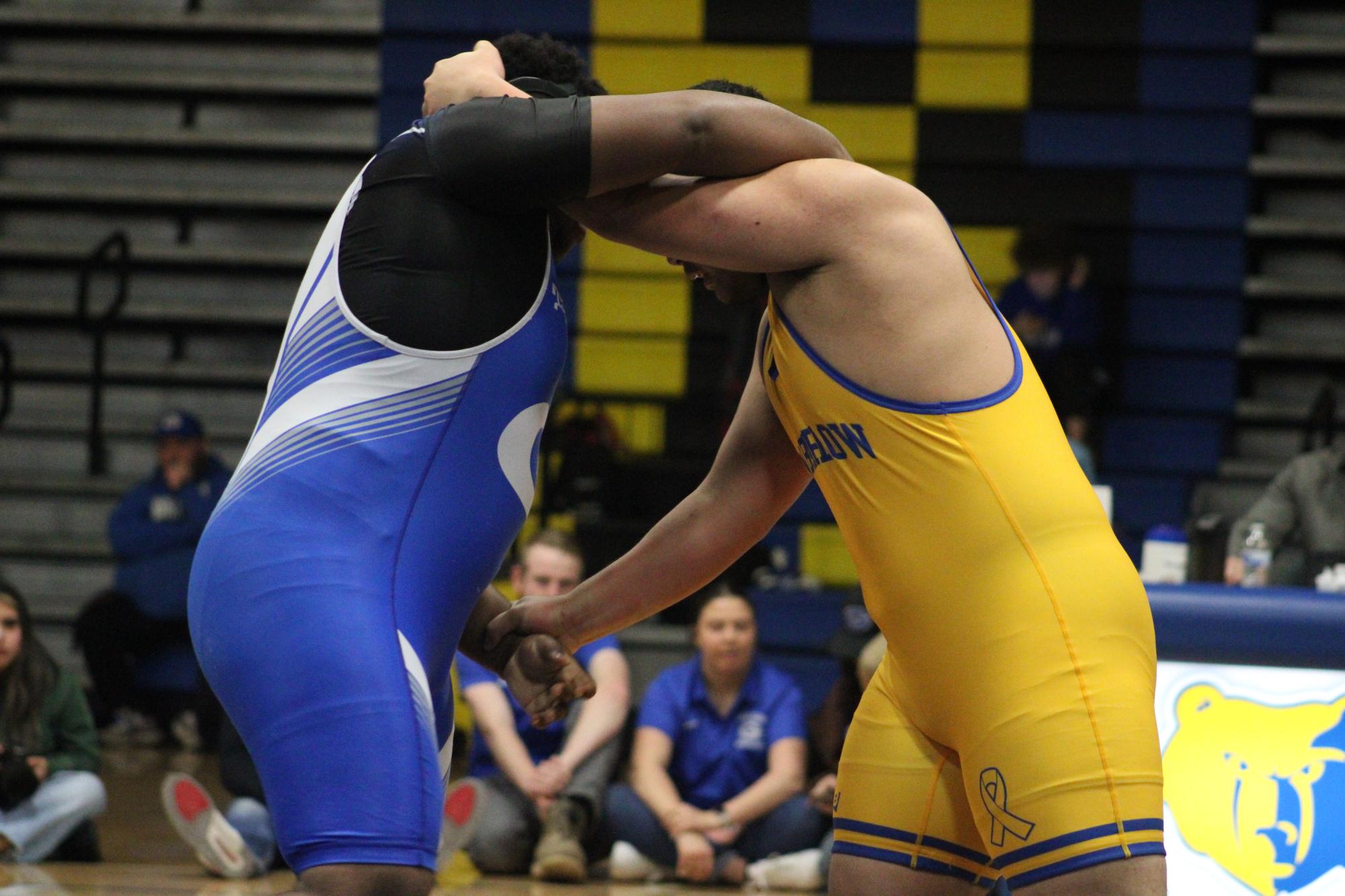 Gresham vs Barlow wrestling match