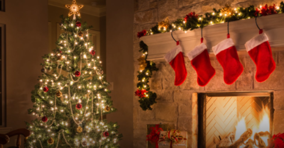 Christmas Tree & Stockings