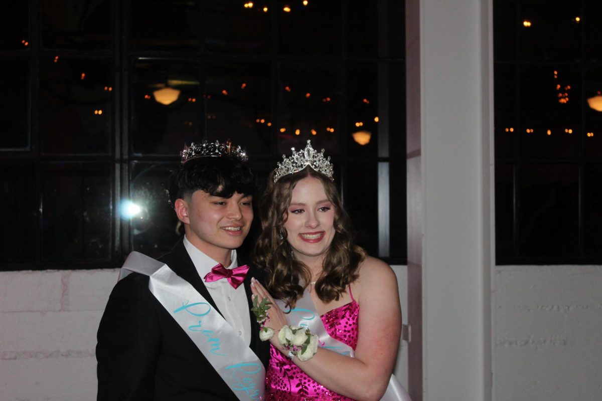 Kellen Collins and Bronwyn Barrie, Barlows 2025 prom king and queen
