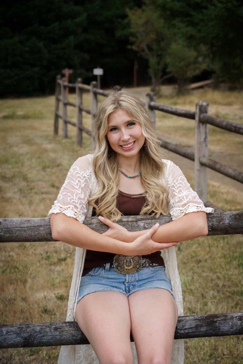 Shelby Lund at McGiver Park in Estacada Oregon. 