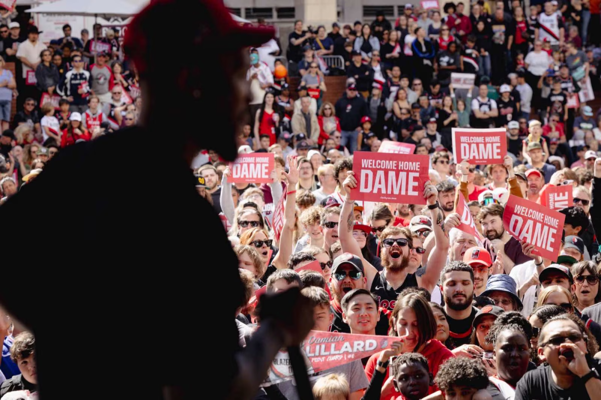 Rip City welcoming Dame back at Rip City reunion on September 21 at Pioneer Courthouse Square. Via Bruce Ely