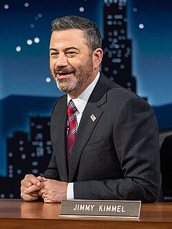 Jimmy Kimmel suspended on his late-night show, Jimmy Kimmel Live! On September 17, 2025.