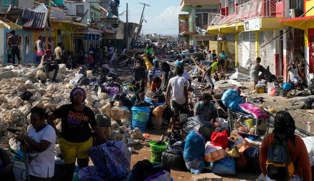 Hurricane Melissa destroyed the town of Black River, Jamaica, on Tuesday, October 28th.