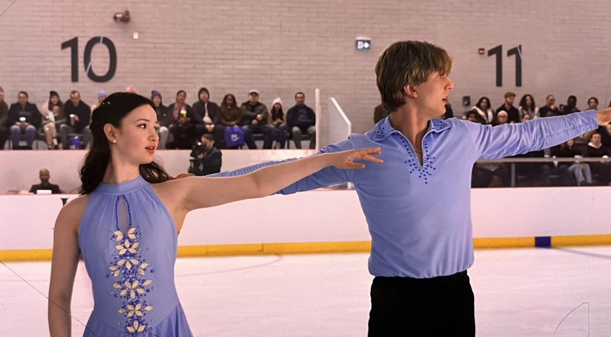 Adriana Russo and Brayden Elliot take the ice performing together for the first time.