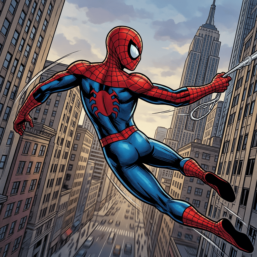 An Image of Spider-Man created to commemorate the upcoming Movie.